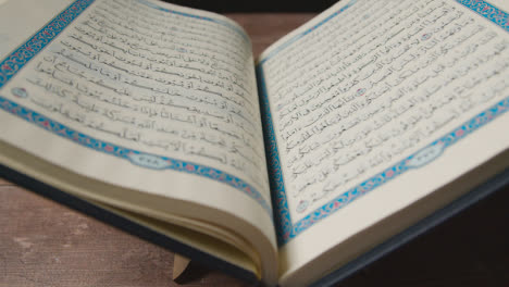 A-Handheld-Shot-of-the-Quran-
